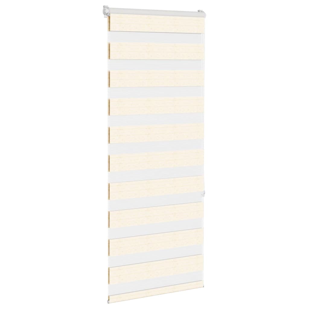 Zebra rullegardin marmor beige 60x150 cm stofbredde 55,9 cm polyester
