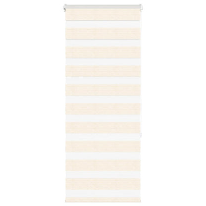Zebrarollo Marmorbeige 65x150 cm Stoffbreite 60,9 cm Polyester