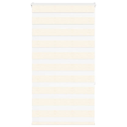 Zebra rullegardin marmor beige 75x150 cm stofbredde 70,9 cm polyester