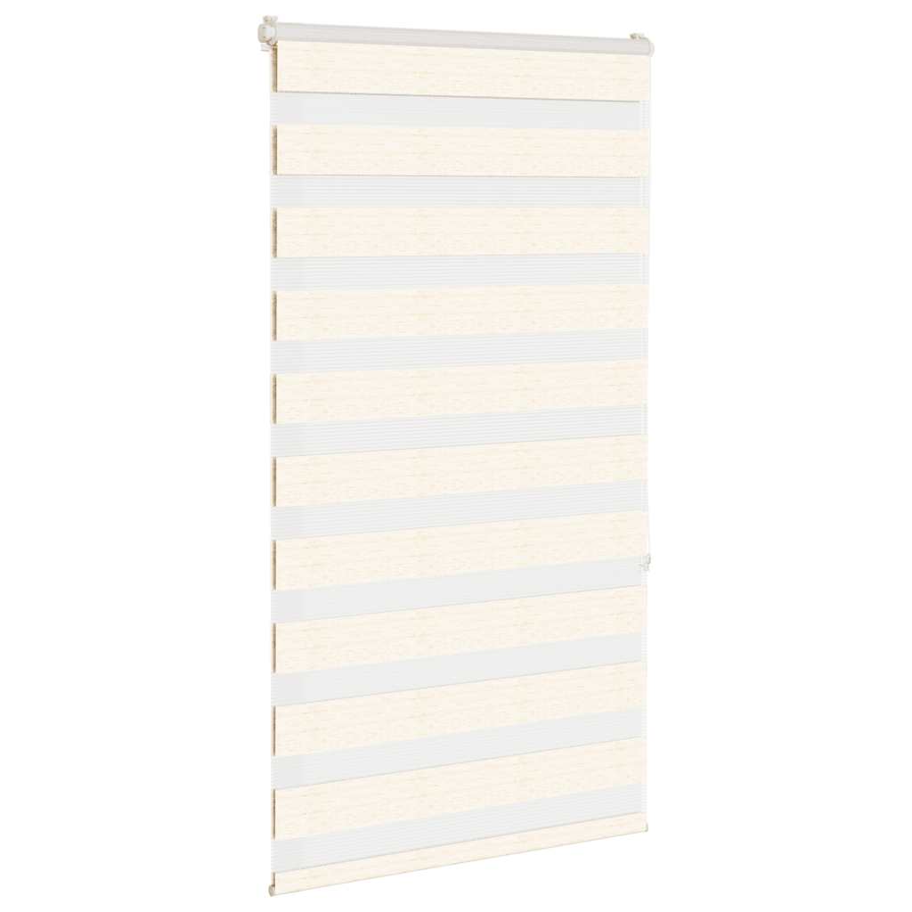 Zebra rullegardin marmor beige 80x150 cm stofbredde 75,9 cm polyester