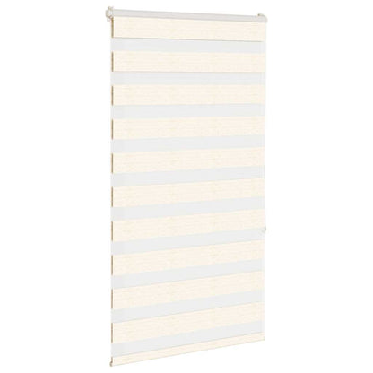 Zebra rullegardin marmor beige 80x150 cm stofbredde 75,9 cm polyester