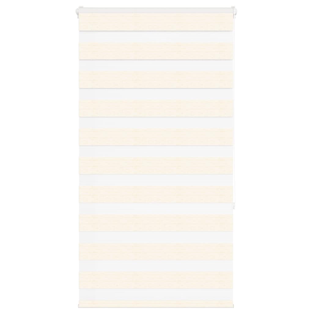 Zebra rullegardin marmor beige 85x150 cm stofbredde 80,9 cm polyester