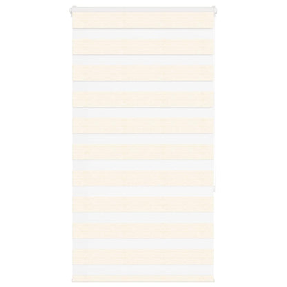 Zebra rullegardin marmor beige 85x150 cm stofbredde 80,9 cm polyester
