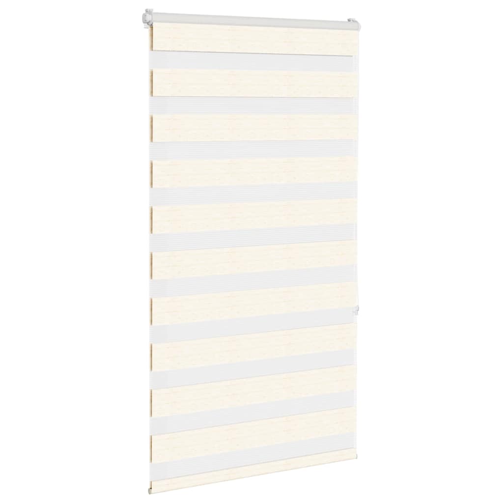 Zebra rullegardin marmor beige 85x150 cm stofbredde 80,9 cm polyester