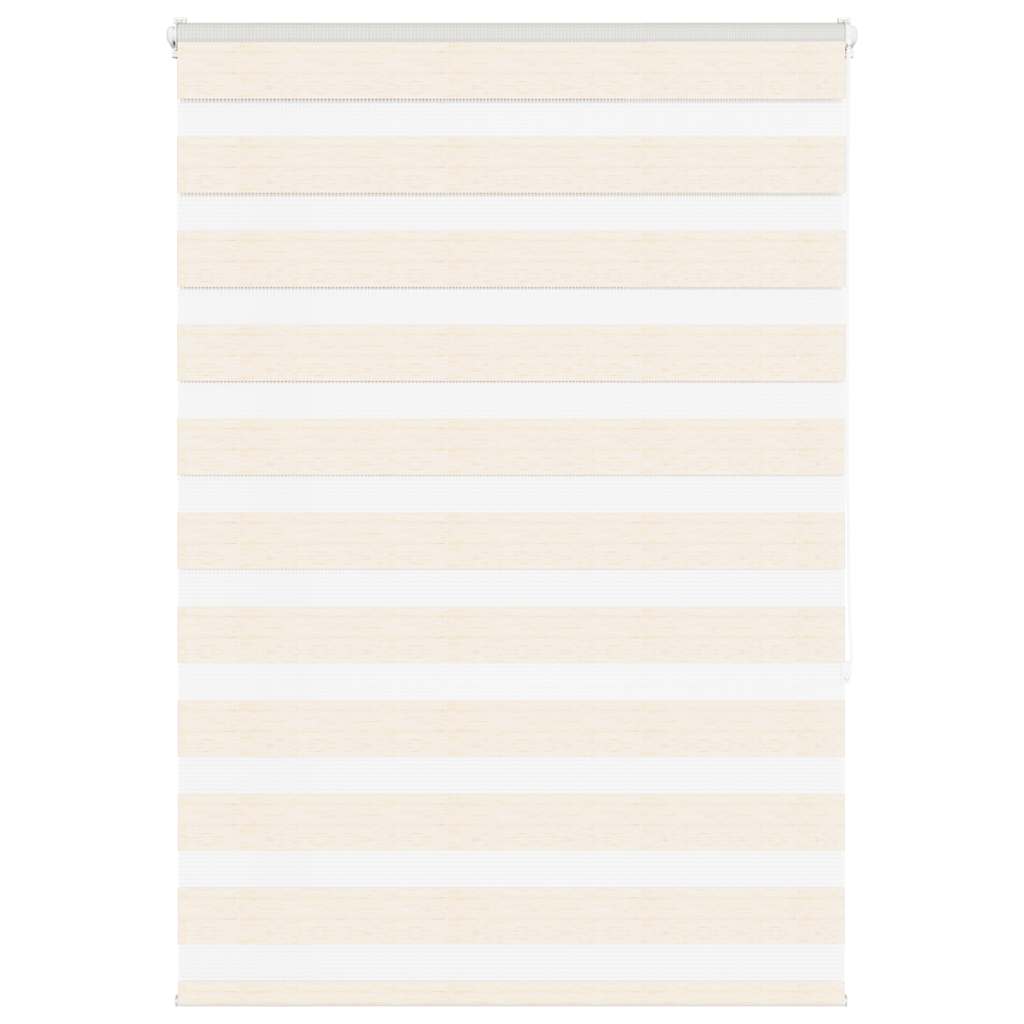 Zebra rullegardin marmor beige 95x150 cm stofbredde 90,9 cm polyester