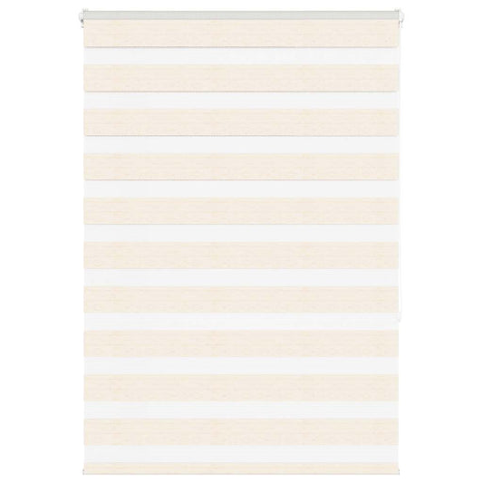 Zebra rullegardin marmor beige 95x150 cm stofbredde 90,9 cm polyester