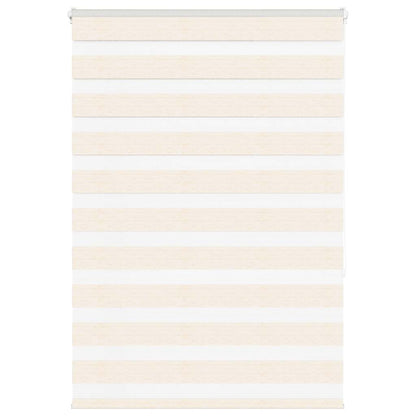 Zebrarollo Marmorbeige 100x150 cm Stoffbreite 95,9 cm Polyester