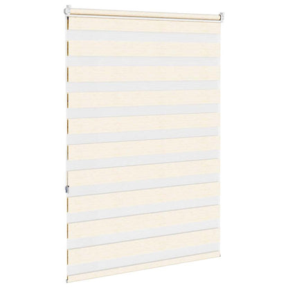 Zebrarollo Marmorbeige 100x150 cm Stoffbreite 95,9 cm Polyester