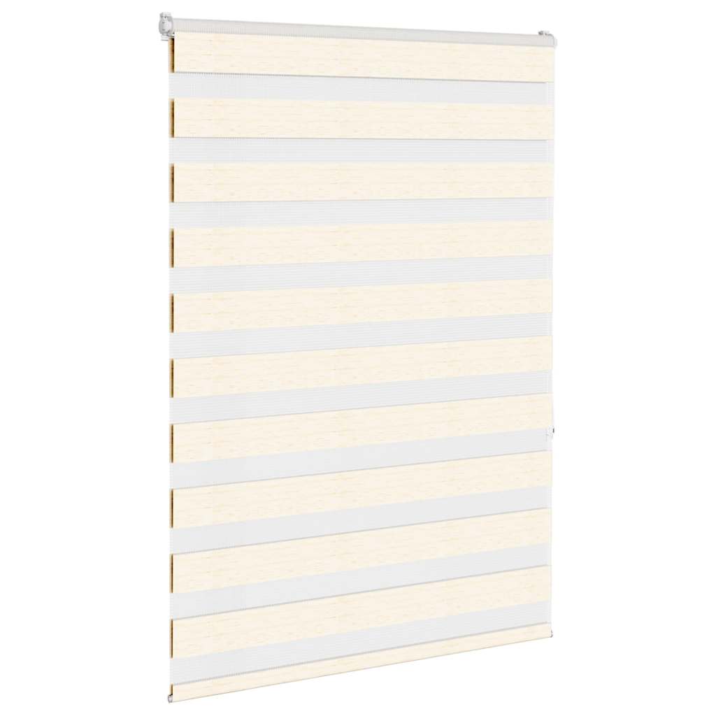 Zebra rullegardin marmor beige 105x150cm stofbredde 100,9cm polyester
