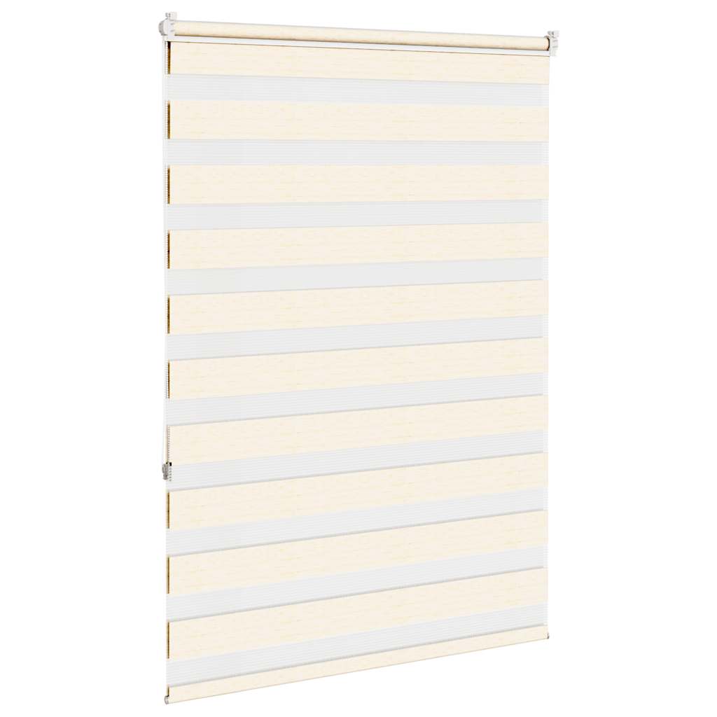 Zebra rullegardin marmor beige 115x150cm stofbredde 110,9cm polyester