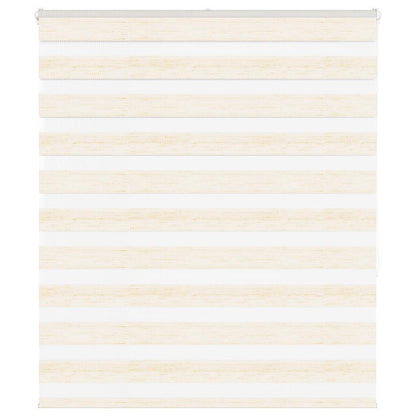 Zebra rullegardin marmor beige 125x150cm stofbredde 120,9cm polyester