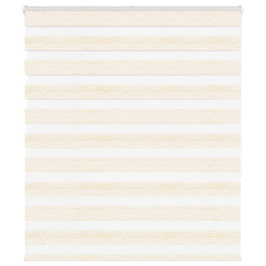 Zebra rullegardin marmor beige 125x150cm stofbredde 120,9cm polyester