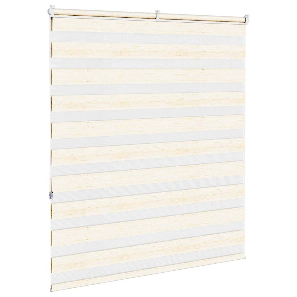 Zebra rullegardin marmor beige 125x150cm stofbredde 120,9cm polyester