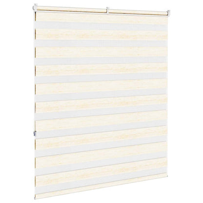 Zebra rullegardin marmor beige 125x150cm stofbredde 120,9cm polyester