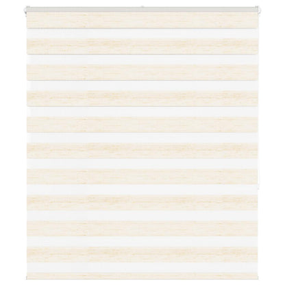 Zebra rullegardin marmor beige 130x150cm stofbredde 125,9cm polyester