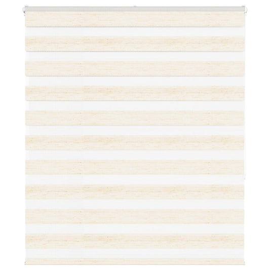 Zebra rullegardin marmor beige 130x150cm stofbredde 125,9cm polyester