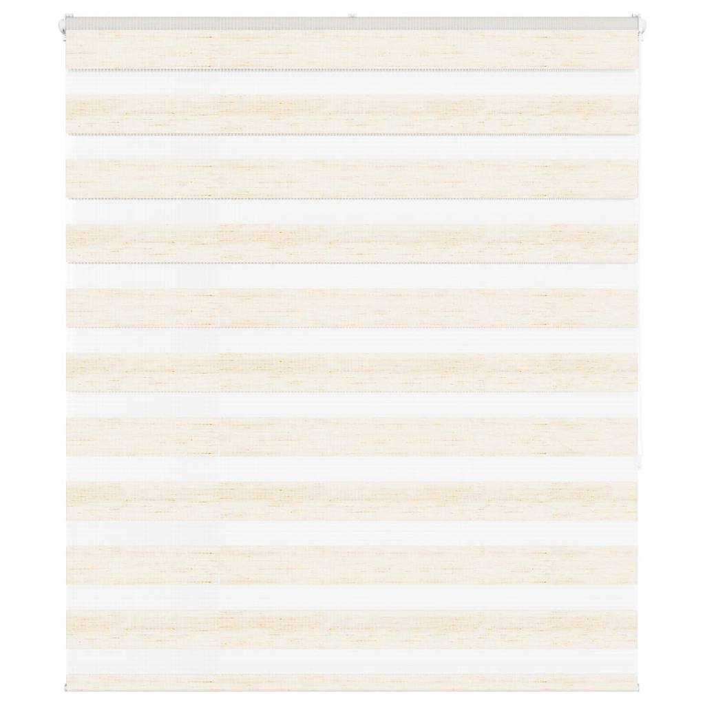 Zebra rullegardin marmor beige 135x150cm stofbredde 130,9cm polyester