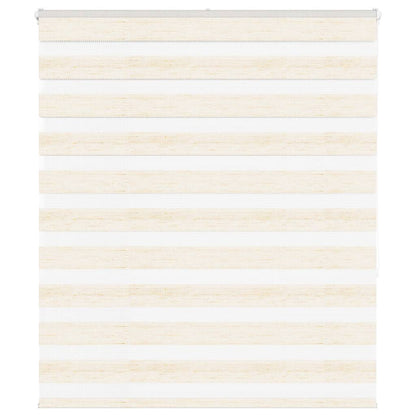 Zebra rullegardin marmor beige 135x150cm stofbredde 130,9cm polyester