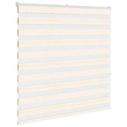 Zebra rullegardin marmor beige 140x150cm stofbredde 135,9cm polyester