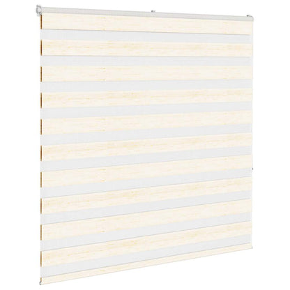 Zebrarollo Marmorbeige 145x150cm Stoffbreite 140,9 cm Polyester