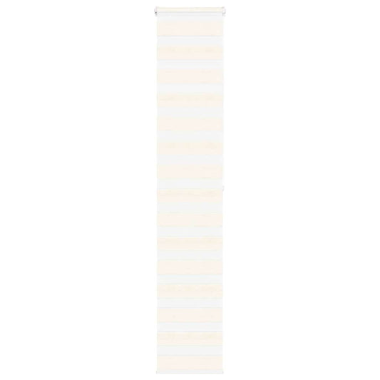 Zebra rullegardin marmor beige 45x200 cm stofbredde 40,9 cm polyester
