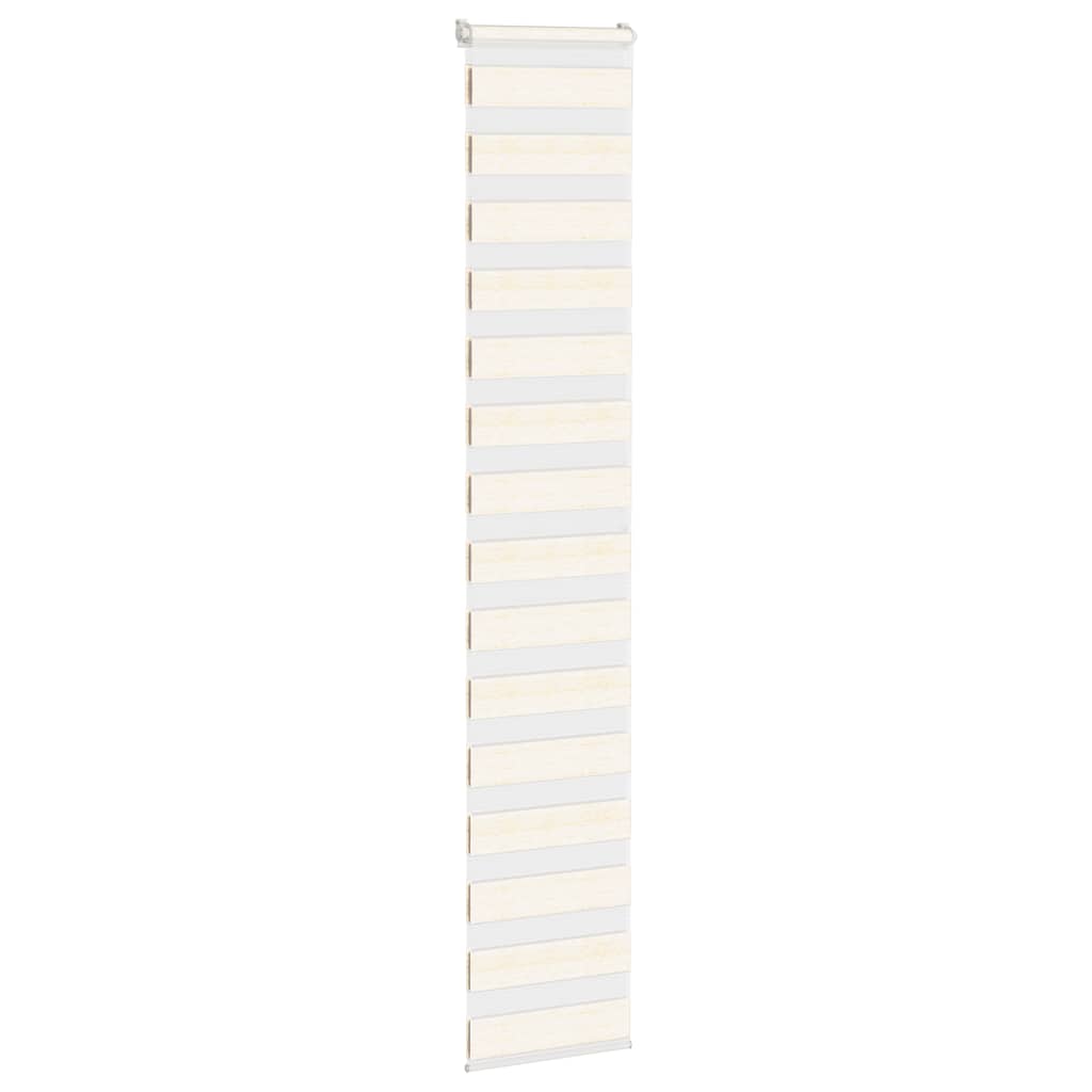 Zebra rullegardin marmor beige 45x200 cm stofbredde 40,9 cm polyester
