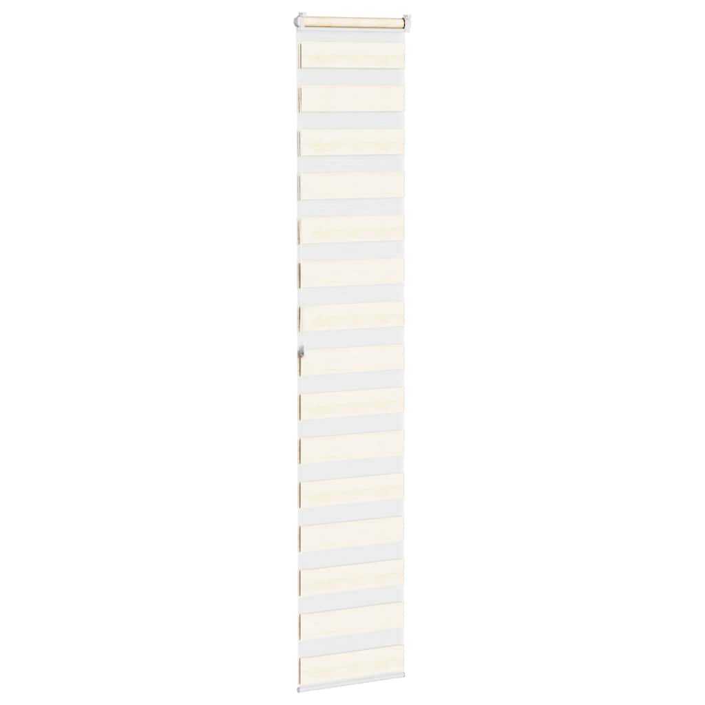 Zebra rullegardin marmor beige 45x200 cm stofbredde 40,9 cm polyester