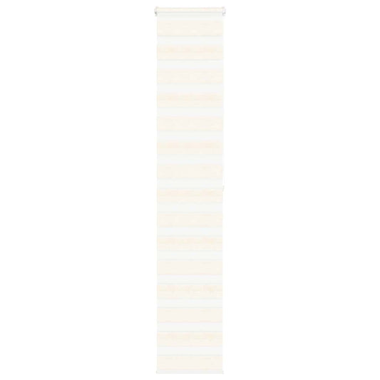 Zebra rullegardin marmor beige 50x200 cm stofbredde 45,9 cm polyester