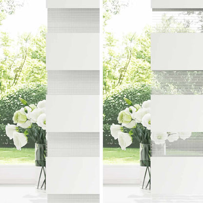 Doppelrollo Marmorbeige 85x200 cm Stoffbreite 80,9 cm Polyester