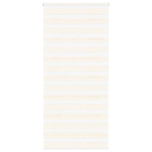 Zebra rullegardin marmor beige 105x200cm stofbredde 100,9cm polyester