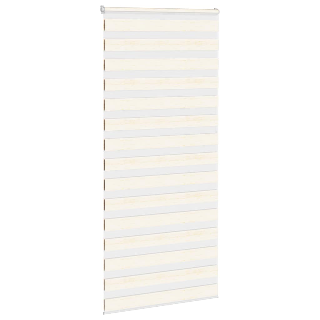 Zebra rullegardin marmor beige 105x200cm stofbredde 100,9cm polyester