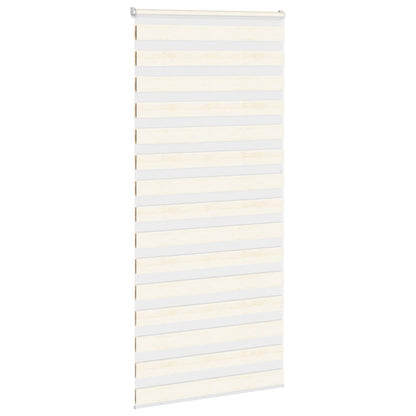 Zebra rullegardin marmor beige 105x200cm stofbredde 100,9cm polyester