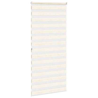 Zebra rullegardin marmor beige 105x200cm stofbredde 100,9cm polyester
