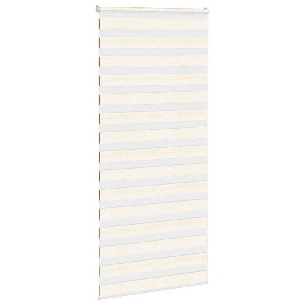 Zebra rullegardin marmor beige 115x200cm stofbredde 110,9cm polyester