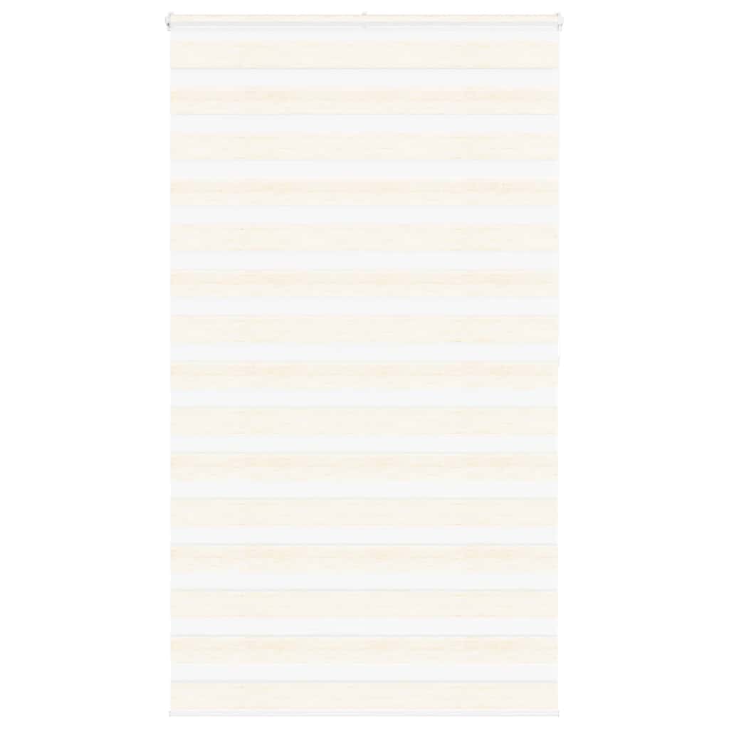 Zebra rullegardin marmor beige 125x200cm stofbredde 120,9cm polyester