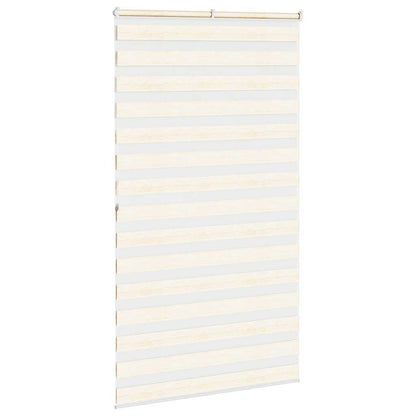 Zebra rullegardin marmor beige 135x200cm stofbredde 130,9cm polyester