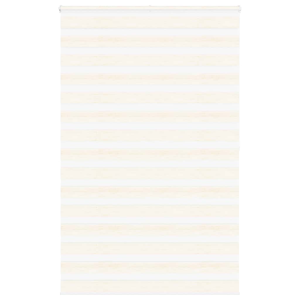 Zebra rullegardin marmor beige 140x200cm stofbredde 135,9cm polyester