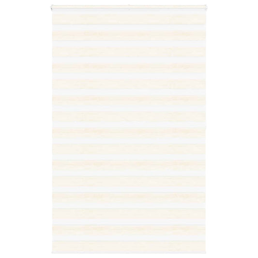 Zebra rullegardin marmor beige 140x200cm stofbredde 135,9cm polyester