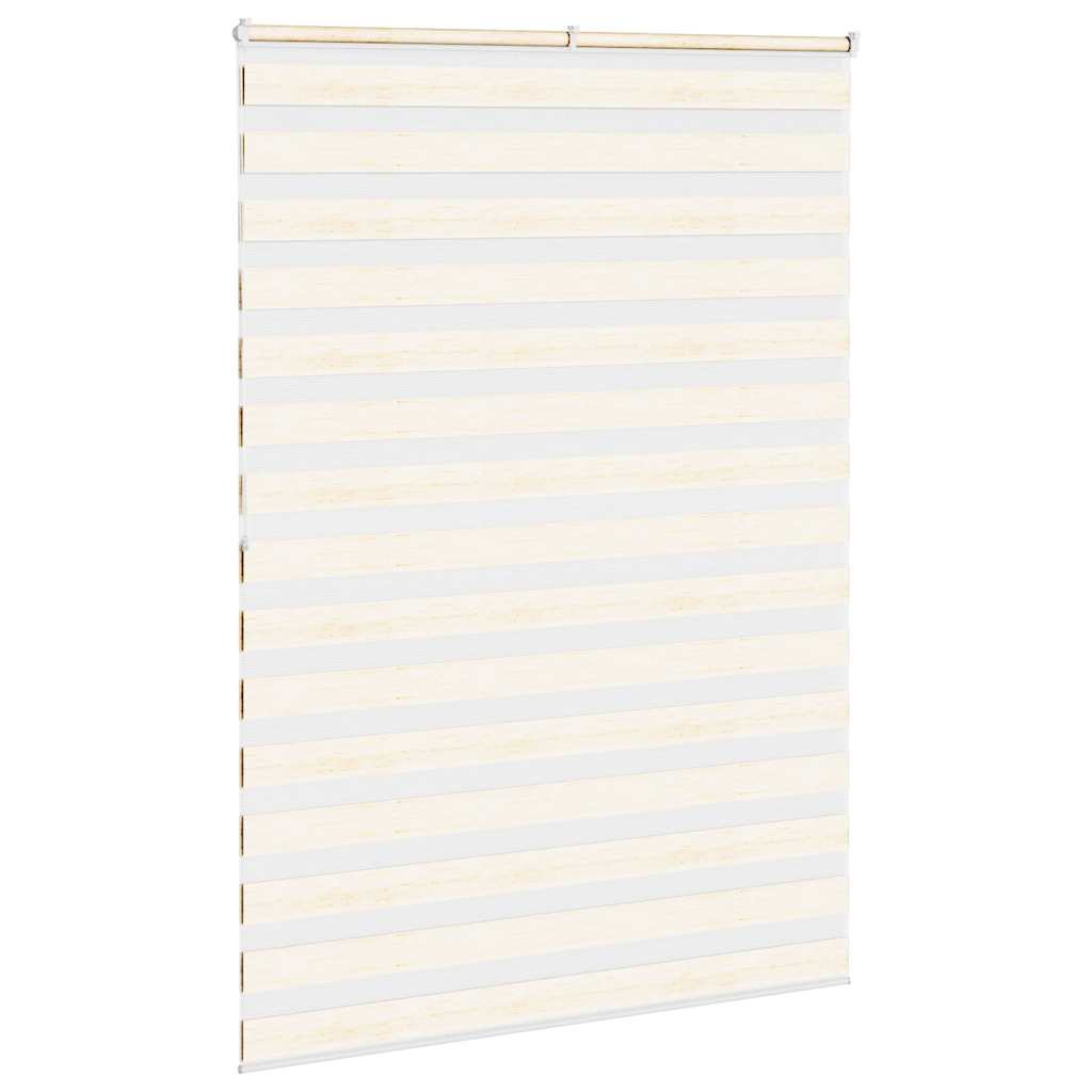 Zebrarollo Marmorbeige 165x200cm Stoffbreite 160,9 cm Polyester