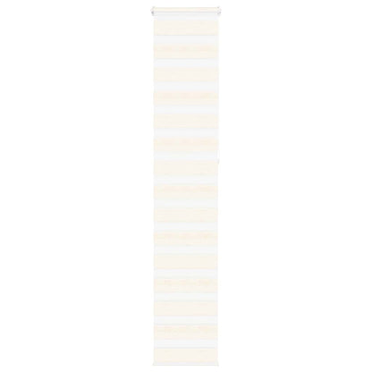 Zebra rullegardin marmor beige 40x230 cm stofbredde 35,9 cm polyester