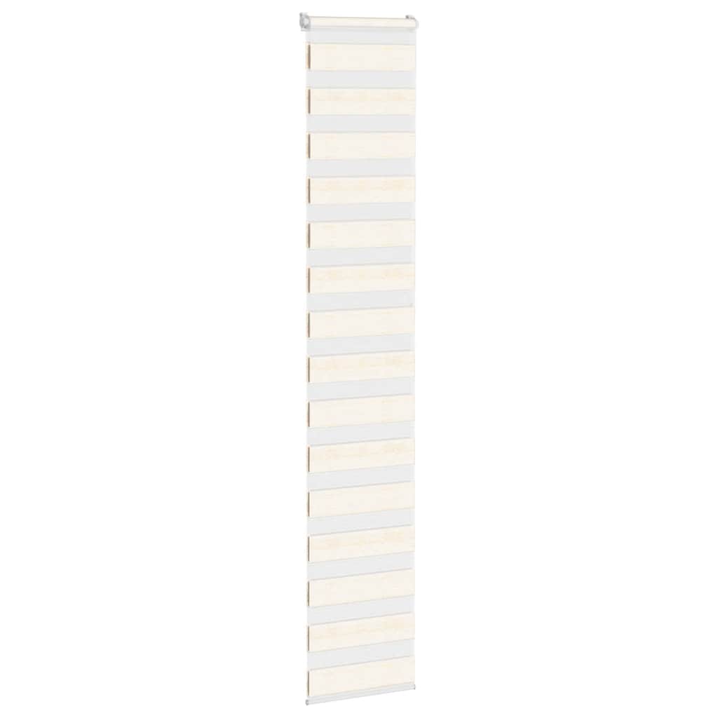 Zebra rullegardin marmor beige 40x230 cm stofbredde 35,9 cm polyester