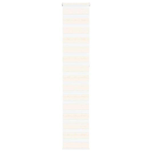 Zebra rullegardin marmor beige 45x230 cm stofbredde 40,9 cm polyester