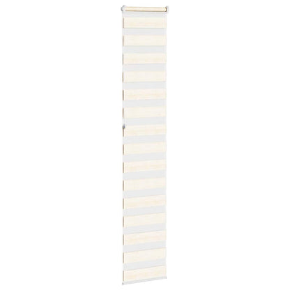 Zebra rullegardin marmor beige 45x230 cm stofbredde 40,9 cm polyester