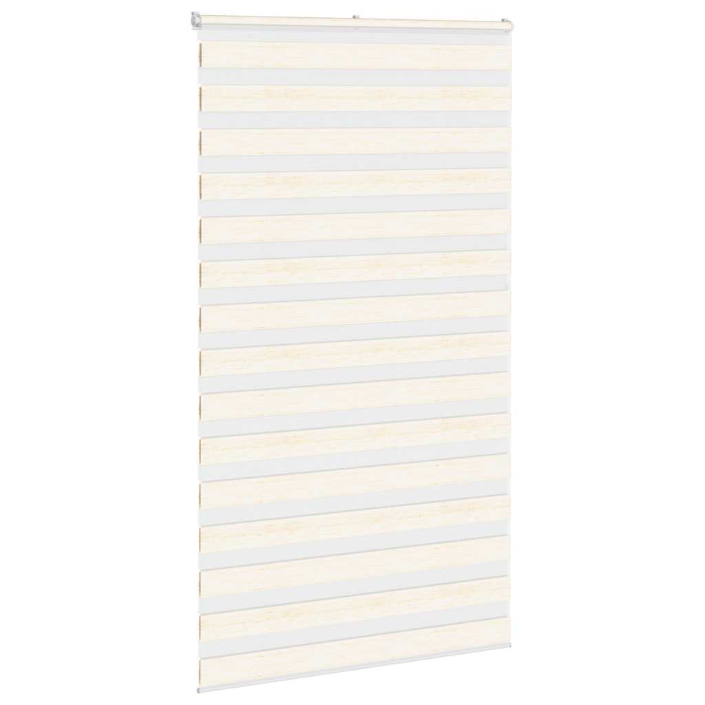 Zebra rullegardin marmor beige 125x230cm stofbredde 120,9cm polyester