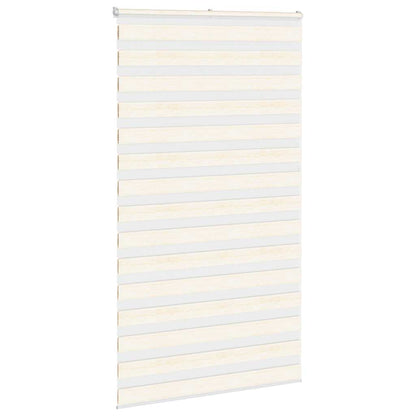 Zebra rullegardin marmor beige 125x230cm stofbredde 120,9cm polyester