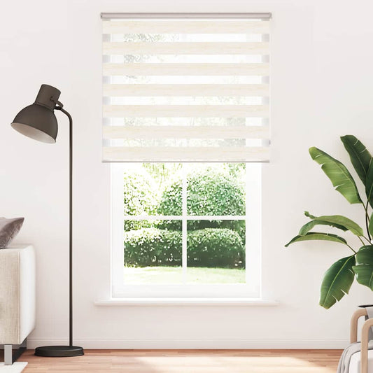 Zebra rullegardin marmor beige 130x230cm stofbredde 125,9cm polyester