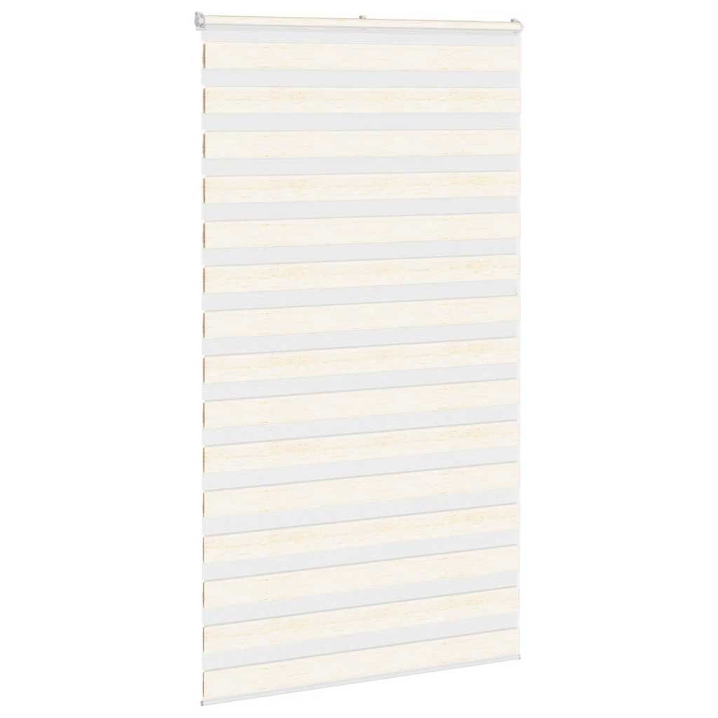 Zebra rullegardin marmor beige 135x230cm stofbredde 130,9cm polyester