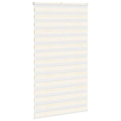 Zebra rullegardin marmor beige 135x230cm stofbredde 130,9cm polyester