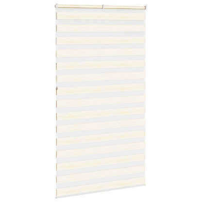 Zebra rullegardin marmor beige 135x230cm stofbredde 130,9cm polyester