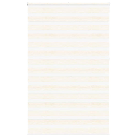 Zebra rullegardin marmor beige 140x230cm stofbredde 135,9cm polyester